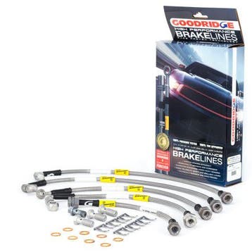 Goodridge 04-06 Cadillac CTS-V (w/Brembo Brakes) Stainless, Ophalen of Verzenden, Nieuw