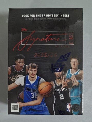 2025/26 Topps Signature Series Originele verpakking - 1, Nieuw