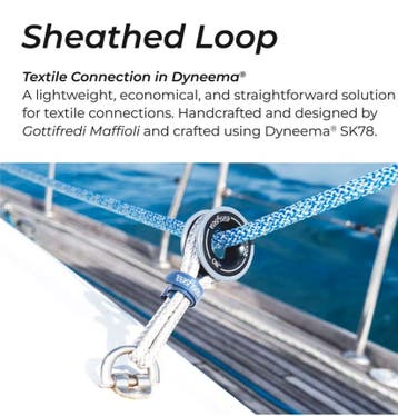Easysea Sheathed Loop Dyneema | L | 28 x 20mm, Watersport en Boten, Accessoires en Onderhoud, Ophalen of Verzenden, Nieuw