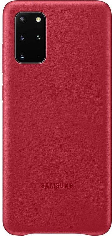 Samsung Leather Hoesje - Samsung Galaxy S20 Plus - Rood, Ophalen of Verzenden, Nieuw
