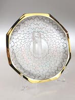 Secoloventesimo - Schotel - Arabesque - 24 kt goud - Bord, Antiek en Kunst, Antiek | Glas en Kristal