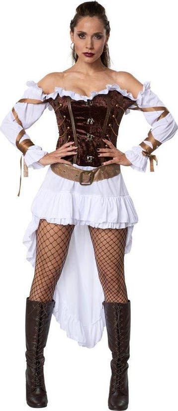 2dekans | dressforfun - Woman-steampunk paleiswachtster S -, Tectake, Ophalen of Verzenden, Zo goed als nieuw