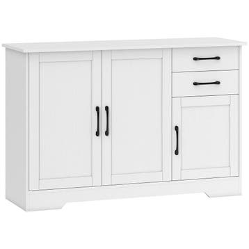 Sideboard Mit 2 Schubladen, Modernem Aufbewahrungsschrank, V, Verzenden, Nieuw