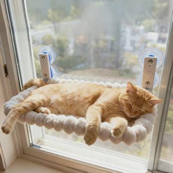 Kattenhangmat voor het Raam met Sterke Zuignappen - Comforta