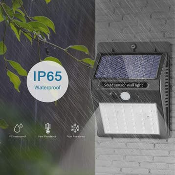 Solar Wandlamp met Bewegingssensor - Waterdicht & Oplaadbaar, Verzenden, Nieuw