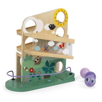 Janod houten ballenbaan rups - educ van €39,99 voor €39,90, Ophalen of Verzenden, Nieuw