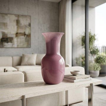 Vaas - Muranoglas - Vaas Murano, hoogte 28 cm