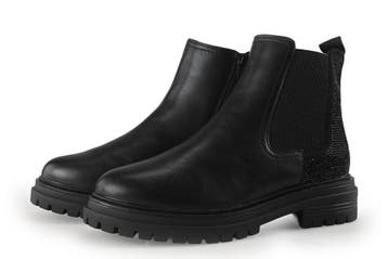 S.oliver Chelsea boots in maat 40 Zwart, Verzenden, Zwart, Overige typen, Zo goed als nieuw