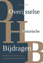 Overijsselse Historische Bijdragen 138e stuk 2023, Verzenden, Gelezen, Frits Schmidt