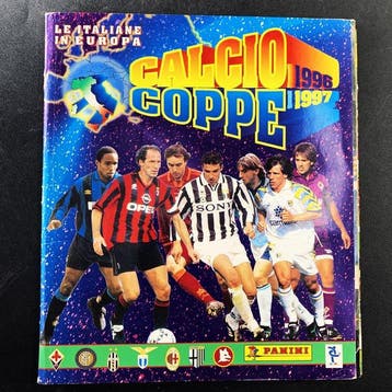 Panini Complete Sticker Album Calcio Coppe 1996/1997 - 162, Nieuw