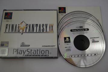 Final Fantasy IX - Platinum (PS1 PAL), Spelcomputers en Games, 1 speler, Verzenden, Zo goed als nieuw