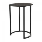 Statafel Kubo Curve | Aluminium/Volkern | Zwart | Ø80 x 1.., Verzenden, Nieuw in verpakking