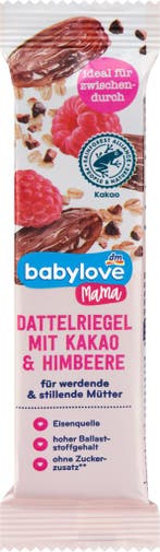liefje mamaDadelreep cacao-framboos, 40 g, Verzenden, Nieuw