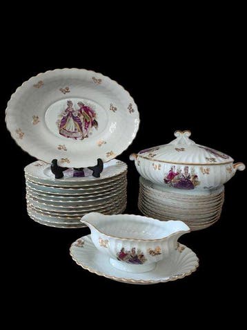 Haviland/SAP/MAP Limoges France - Tafelservies voor 12 (25)