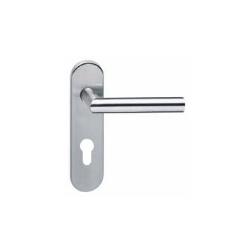 Intersteel Deurkruk Hoek 90° op schild profielcilindergat, Verzenden, Nieuw