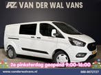 Ford Transit Custom | 2.0 TDCI 131pk L2H1 Dubbele Cabine, Auto's, Gebruikt, Euro 6, Wit, Dealer onderhouden