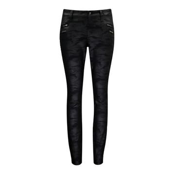 MAC • zwarte Skinny zip jeans • 36, MAC, Verzenden, Nieuw, Zwart