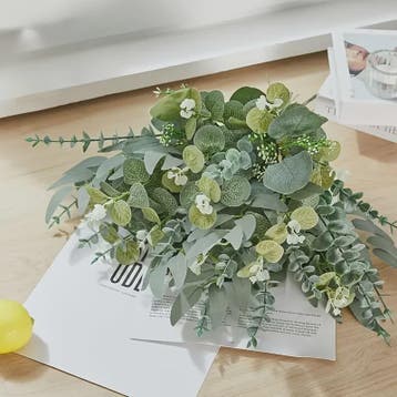 Kunstmatige Eucalyptus Takken & Bladeren Mix (50/90 Stuks) -, Huis en Inrichting, Verzenden, Nieuw