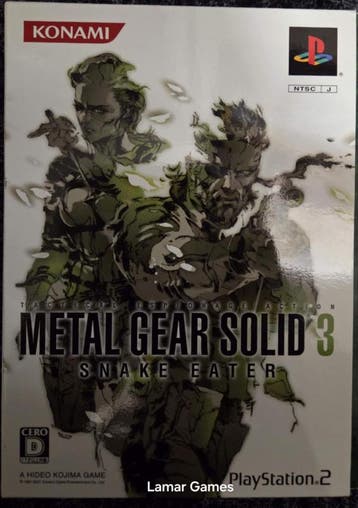 Metal Gear Solid 3 Snake Eater NTSC-J (ps2 tweedehands game), Ophalen of Verzenden, Zo goed als nieuw