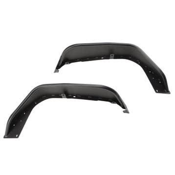 Rugged Ridge HD Steel Tube Fenders Front Pair Black 18-19 JL, Ophalen of Verzenden