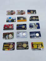België. Coin Card 2014/2021 (15 monnaies) (Zonder, Postzegels en Munten