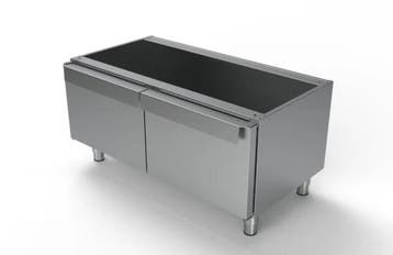 Unni-cooking |  Onderkast Met Klapdeuren | RVS | 1100 X 585, Ophalen of Verzenden, Nieuw in verpakking