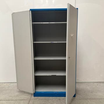 Ahrend hoge stalen werkplaatskast - 200x100x40 cm, Ophalen of Verzenden, Nieuw