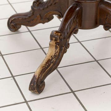 Klassieke Ronde Eettafel met Glazen Blad, Huis en Inrichting, Tafels | Eettafels, Ophalen of Verzenden, Nieuw