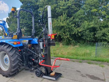 Kraffter aftakas en Elektrisch houtklover 25T Verticaal