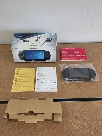 Sony - Psp Street - Psp-E1004iw - Rare Limited Edition Black, Nieuw