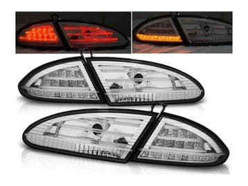 LED achterlichten Chrome geschikt voor Seat Leon, Verzenden, Nieuw, Seat