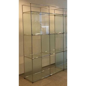 USM Haller vitrine kast, Vergader- of Presentatieruimte, Ophalen of Verzenden, Gebruikt, Kast