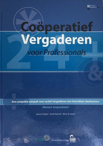 Cooperatief vergaderen voor professionals - S. Kagan, Verzenden, Gelezen, S. Kagan