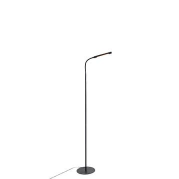 Design vloerlamp zwart incl. LED met touch dimmer - Palka, Verzenden, Nieuw, Design