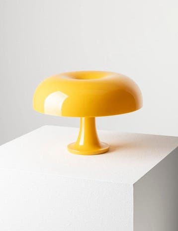 Artemide - Giancarlo Mattioli - Tafellamp - Nessino geel -
