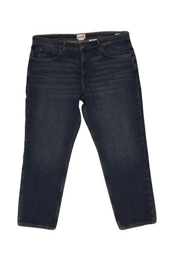 Timberland Broek in maat W40 L32 Blauw, Verzenden, Zo goed als nieuw, Blauw, Timberland