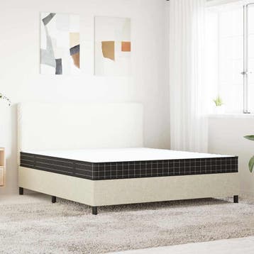 vidaXL Binnenveringmatras middelhard 180x200 cm, Verzenden, Nieuw