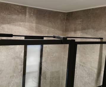 Sani Royal Douchedeur met Vast Paneel 120x200cm, Nieuw