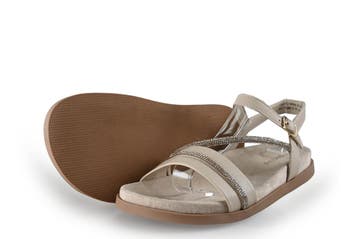 Graceland Sandalen in maat 37 Beige, Verzenden, Beige, Sandalen of Muiltjes, Zo goed als nieuw