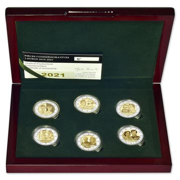 Luxemburg 2-Euro Proof Set 2019-2021, Verzenden