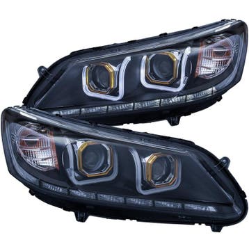 ANZO 2013-2015 Honda Accord (4dr ONLY) Projector Headlights, Ophalen of Verzenden, Nieuw