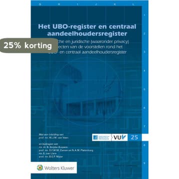 Het UBO-register en centraal aandeelhoudersregister, Verzenden, Zo goed als nieuw