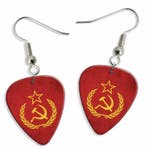 Plectrum ketting of sleutelhanger van de Sovjet Unie vlag, Verzamelen, Ophalen of Verzenden, Nieuw