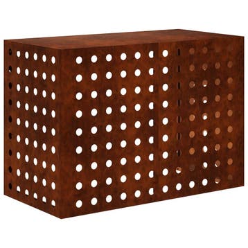 vidaXL Airconditioner hoes Roestkleurig 100 x 50 x 70 cm, Verzenden, Nieuw