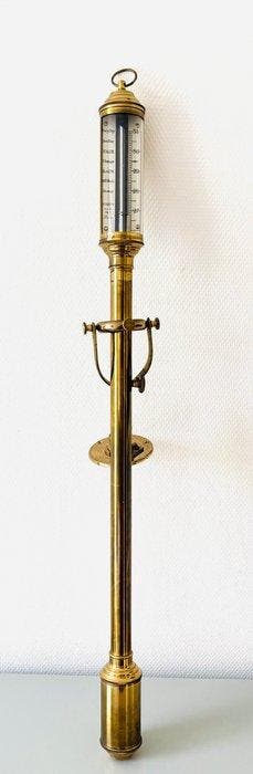 Ships barometer - Messing - Scheeps staafbarometer