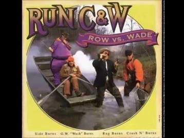 cd - Run C &amp; W - Row vs. Wade, Verzenden, Zo goed als nieuw