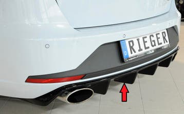 Rieger diffuser | Leon geschikt voor Cupra (5F): 03.14-12.16, Verzenden, Nieuw, Seat