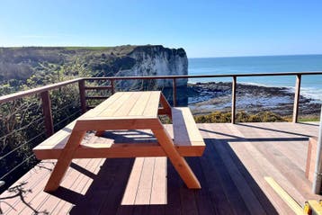 Rockwood® Picknicktafel Douglas Big Foot 2.50m, Ophalen of Verzenden, Nieuw, Rechthoekig, Hout