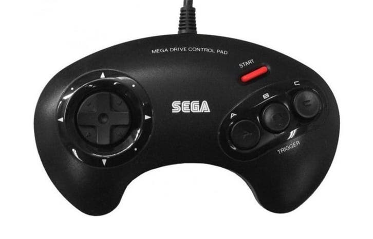 Sega Mega Drive Controller Pad (Sega Accessoires), Spelcomputers en Games, Spelcomputers | Sega, Zo goed als nieuw, Ophalen of Verzenden