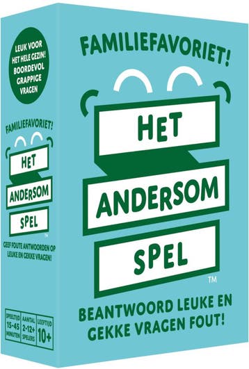 Het Andersomspel – Familie | Koelkastpoezie - Kaartspellen, Verzenden, Nieuw